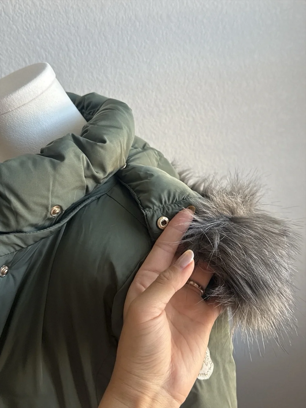 Renoma paris girls down puffer coat